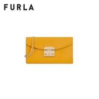 FURLA กระเป๋าสะพายผู้หญิง รุ่น METROPOLIS S POCHETTE W/CHAIN GINESTRA e