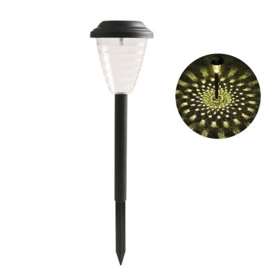 Waterproof IP65 Solar Stake Lights Outdoor Solar Garden Lights Plastic Material for Garden Patio Landscapes Decorations