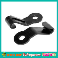 ตะขอแขวนนรถยนต์ Car Hook 1ชุด 2ชิ้น สีดำ ตะขอคู่แขวนของสะดวก 1คู่ ตะขอรถยนต์ ตะขอแขวนของ ตะขอแขวนของ ที่แขวนของในรถ ตะขอแขวน