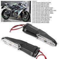 2 pcs 12 V ไฟเลี้ยว LED สีเหลืองอำพัน Fit สำหรับ Kawasaki Z250 Z800 Z900 Z900RS Z1000