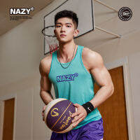 NAZY เสื้อกล้ามแขนกุดทรงหลวมสำหรับผู้ชายสำหรับวิ่งแห้งเร็วระบายอากาศกีฬาเสื้อกั๊กตาข่ายแบรนด์แฟชั่นยิงเสื้อผ้าบาสเก็ตบอล