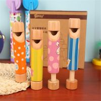Cartoon Animal Whistle Kids Wooden Whistle Pleasant Sound Whistling Kids Favor Supply Goody Bag Stuffings Instrument Toy