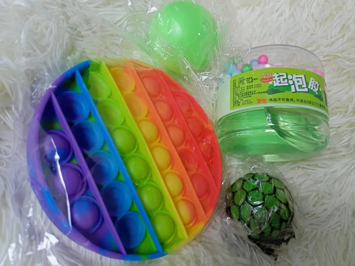 Pop It squishy slime softball Lazada PH