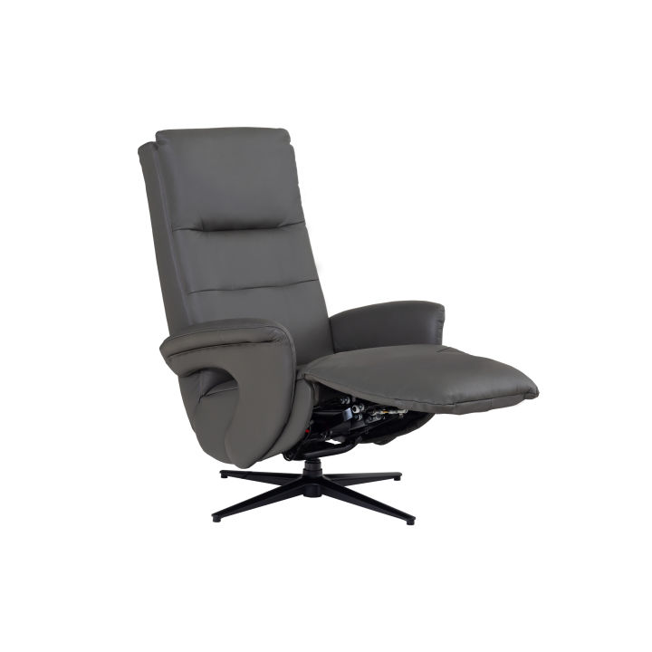 modernform-recliner-รุ่น-ceasar-เก้าอี้ปรับนอน-หนังแท้-สีดำชาร์โคล-พร้อมพอร์ทต่อ-usb