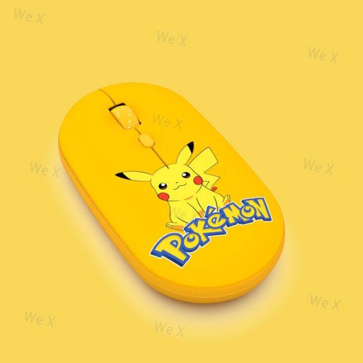 【FBB mouse】 Pokemon Pikachu Wireless Mouse USB Receiver Bluetooth
