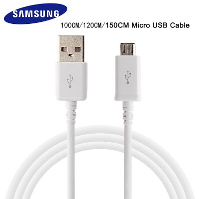 [HOT RUXMMMLHJ 566] Original Samsung ไมโคร USB สาย100/150ซม.2A Fast Charge สายข้อมูลสำหรับ Galaxy S6 S7 Edge Note 4 5 J3 J4 J6 J5 A3 A5 A7 2015 A1