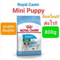 Royal Canin Mini Puppy 800g ล็อตใหม่!! ส่งไว!! โรยัลคานิน อาหารลูกสุนัข 800 กรัม ล็อตใหม่ ส่งไว!!