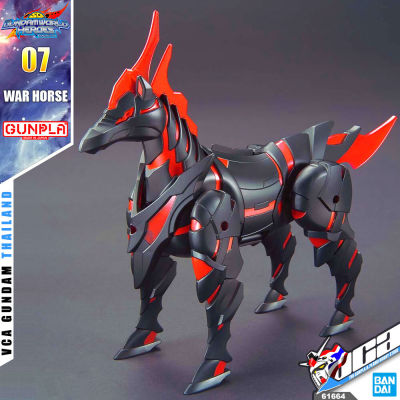 💥 BANDAI GUNPLA SD GUNDAM WORLD HEROES SDW WAR HORSE KNIGHT WORLD VER ประกอบ หุ่นยนต์ โมเดล กันดั้ม กันพลา ของเล่น VCA GUNDAM