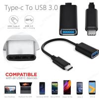 USB 3.1 Type C to USB 3.0 Female OTG Host Cable Adapter Converter - Black