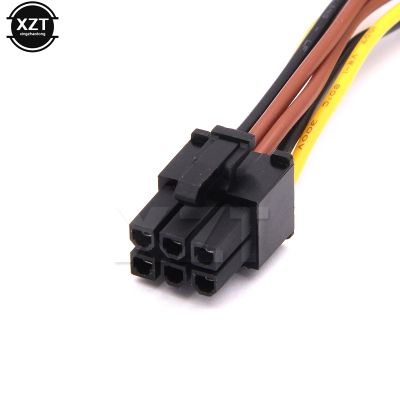 【YF】 1Pcs Graphics card 4PIN to 6PIN Adapter Cable 4-Pin Molex 6-Pin PCI-Express PCIE Video Card Power Converter