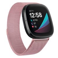 {TATLLr}สายโลหะสำหรับ Fitbit Versa 3วงแม่เหล็กสายนาฬิกาข้อมือสายรัดข้อมือสร้อยข้อมือสำหรับ Fitbit Versa 3ความรู้สึก Correa สายนาฬิกาสมาร์ทวง