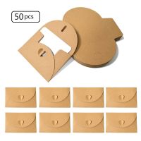 50pcs 7x10.5 Kraft paper Envelopes for Wedding Graduation Baby Shower Greeting Card