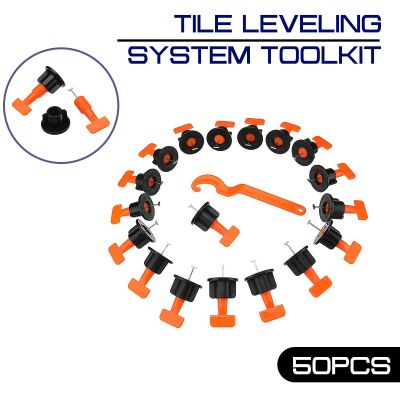 【CW】 50PCS Tile Leveling System Toolkit Level Wedges Alignment Spacers for Locator Plier Flooring Wall Carrelage