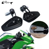 สำหรับคาวาซากินินจา ZX-4RR ZX4RR ZX-4R ZX4R Zx4r 2023 2024แฮนด์จักรยานยนต์กระจก Stang CNC กระจก