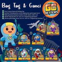 Go Jetters พวงกุญแจ และกระเป๋า สําหรับเด็ก 2 ชิ้น