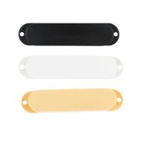 ；。‘【 3Pcs Closed Plastic Single Coil Guitar Pickup Covers For Fender Strat Electric Guitar Black White  High Quality Accessories