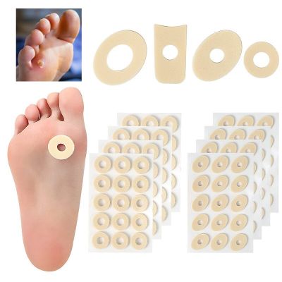 4 Types 15PCS/Sheet Callus Cushions Shoes Heel Pad Foam Round Toe Foot Corn Bunion Protectors Pads Cushion Tapes Shoes Accessories
