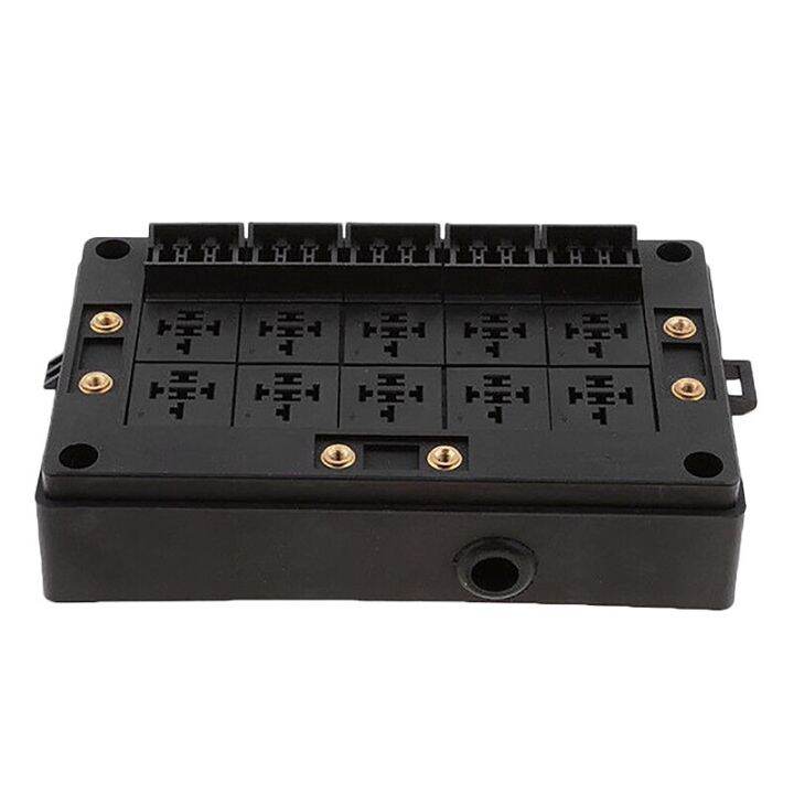 car-relay-socket-black-box-18-way-blade-fuse-holder-for-automotive-marine-fuses-accessories