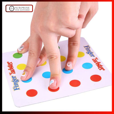 Mini Twister ของเล่นบริหารนิ้วเกมกระดานFinger Tableเกมปาร์ตี้