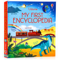 Usborne produced my first encyclopedia in English original my first encyclopedia childrens Enlightenment cognition Popular Science Encyclopedia picture book hardcover full-color illustrations parent-child early teaching English books 3-9 years old