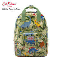 Green Dinosaur Jungle KIDS MEDIUM BACKPACK กระเป๋า กระเป๋าสะพาย กระเป๋าสะพายหลัง กระเป๋าสำหรับเด็ก กระเป๋าแคทคิดสตัน