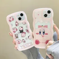 Casing For OPPO A57 A76 A96 A16 A16s A16k A15 A15s A54 A74 A55 A95 A94 A93 A53 A33 A32 A5 A9 2020 A3s A5s Reno 7Z 7 6Pro 5 F11 F9 Pro Pink Doll Wave Pattern Phone Case Clear TPU Soft Protective Cover