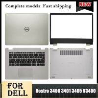 ดั้งเดิมสำหรับ Dell ใหม่ Vostro 3400 3401 3405หน้าจอ LCD สำหรับแล็ปท็อป V3400ที่วางคีย์บอร์ดฝาปิดโน้ตบุคที่วางแขนเคสด้านล่าง14.4นิ้ว⚡️?