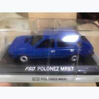 อดีตสหภาพโซเวียต FSD Polonez MR87 S # ของเล่นยานพาหนะโมเดล1:43อัลลอยหล่อสีฟ้าตกแต่งโมเดลแบบจำลองรถยนต์