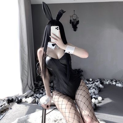 Bunny Girl Sexy Lingerie Anime Cosplay Costume Rabbit Bodysuit Erotic Outfit Wrapped Chest Sweet Gift For Girlfriend For Woman