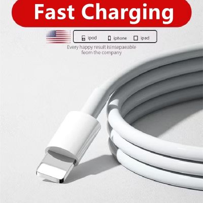 Original USB Cable For iPhone 11 12 13 Pro Max Fast Charging XR X XS MAX 8 7 Plus SE Phone Date Cable For iPad Charger Wire Cord Cables  Converters