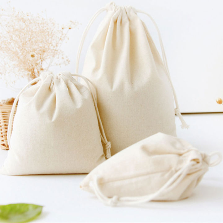 กระเป๋าเชือกลำแสงขนาดเล็กของกระจุกกระจิกสำหรับเดินทางถุงเก็บของมีสายรูดทำด้วยมือถุงขนม