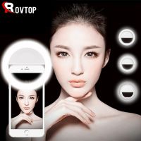 Universal Selfie Lamp Mobile Phone Lens Portable Flash Ring 36 LEDS  Luminous Ring Clip Light For iPhone 8 7 6 Plus Samsung