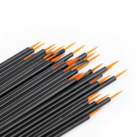 【CW】☞  50pcs Disposable Eyeliner Brushes Applicator Wand Extensions With Cap Makeup Tools