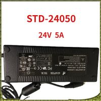 STD-24050ที่ชาร์จแบบเปลี่ยนอะแดปเตอร์ AC ภายใน4พินอะแดปเตอร์แปลงไฟ STD-24050 24V 5A 120W