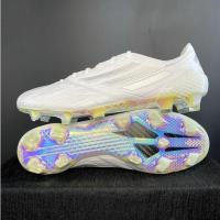 ☇▣☒ F50 ghosted memory FG Knitted Waterproof Sole Football Boots