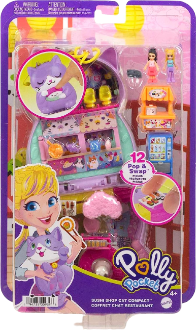 บ้านซูชิpolly-pocket-compact-playset-แมว-ราคา-1-150