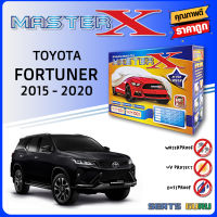 ผ้าคลุมรถ ส่งฟรี TOYOTA FORTUNER 2015-2020ตรงรุ่น กล่อง MASTER-X ผ้า HI-PVC อย่างดีหนาพิเศษ ป้องกันแดด ป้องกันฝน ป้องกันฝุ่น