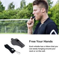 Professional Whistle Referee Training Whistle Loud Crisp Sound Survival with Lanyard Cheerleading Tool Children Survival kits