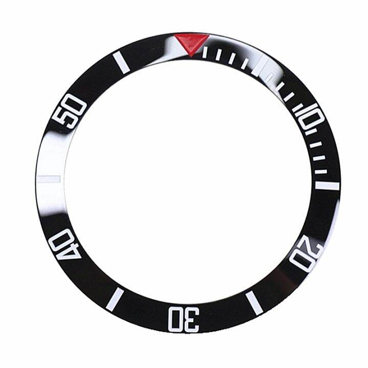 HQ 38 Mm Inserti Lunetta Ceramica Nera Inserti Orologio - Foto 13