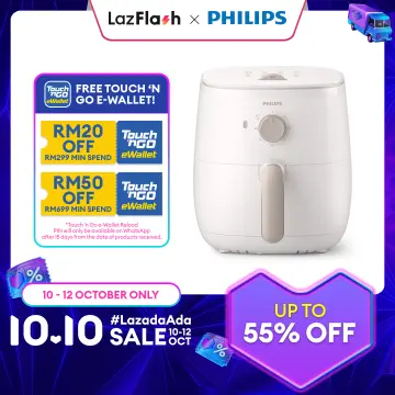 NEW] PHILIPS 3000 Series Air Fryer HD9100 (HD9100/20) - Rapid Air  Technology, Easy to Clean Pot