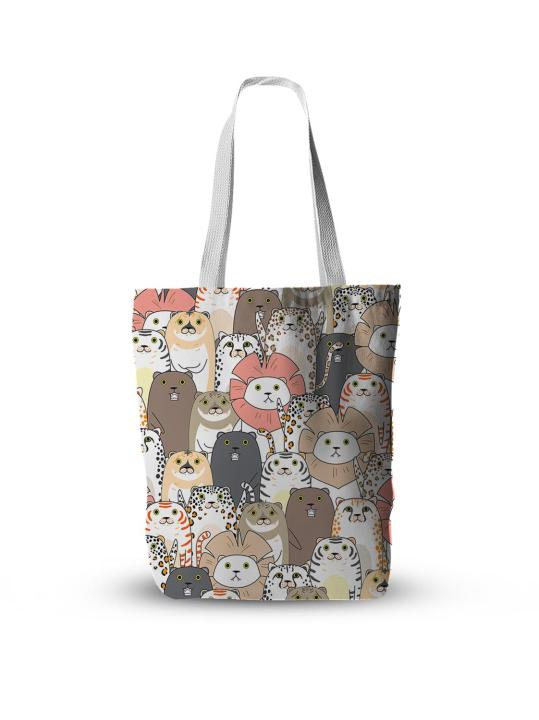 trend-3d-women-foldable-canvas-tote-bag-cute-cartoon-animal-funny-casual-large-capacity-shopping-shoulder-bags-girl-pink-handbag