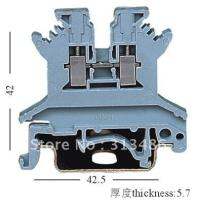 บล็อก Uk-1.5n เทอร์มินัลเชื่อมต่อฝาครอบกันฝุ่น Uk