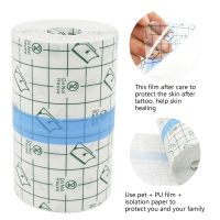 ；‘【；- Waterproof Tattoo Film Aftercare Protective Skin Healing Tattoo Adhesive Bandages Repair Tattoo Accessories Supply PU Tape