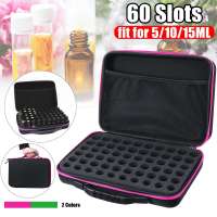 10ml15ml 60 Bottles Essential Oil Case Essential Oil Collecting Bags Travel Portable Carrying Cases Storage Bag