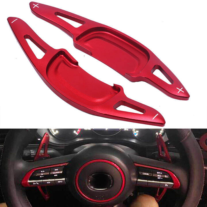 Aluminum Alloy AddOn Steering Wheel DSG Paddle Shifters Extension For