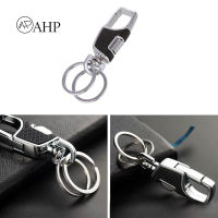 Zinc Alloy Creative Car Key Chain With 2 Extra Key Rings High-end Solid Construction Anti-scratch Non-rust Easy Release Keychain