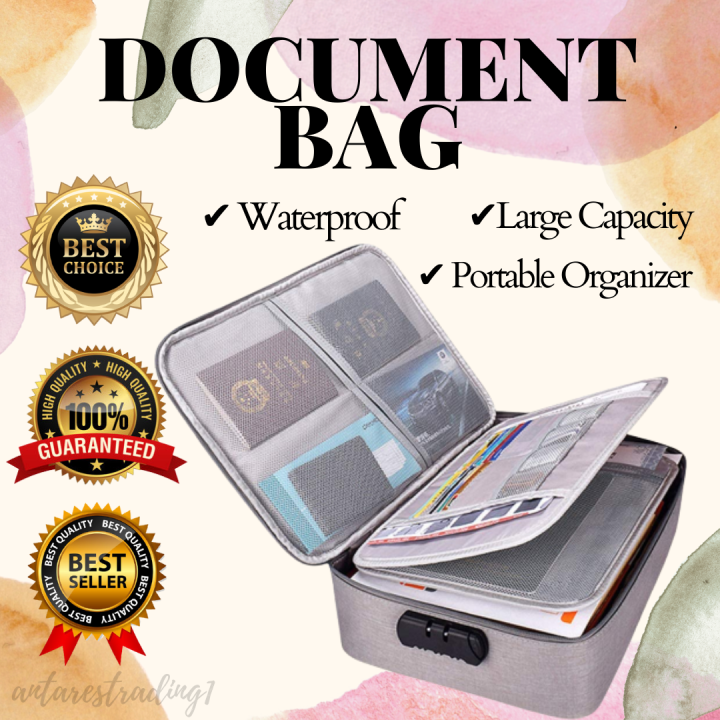 Best Seller DOCUMENT STORAGE BAG Document Bag Document Organizer