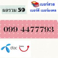 ซิมเบอร์สวยมงคล 0994477793