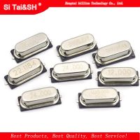 10PCS 4Mhz 6Mhz 8Mhz 12Mhz 16Mhz 20Mhz 24Mhz 4.000mhz 8.000mhz SMD Quartz Crystal Resonator Passive Oscillator HC49S