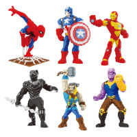 Marvel Super Heroes Building Blocks Diamond Action Figures Mini Block Toys For Kids